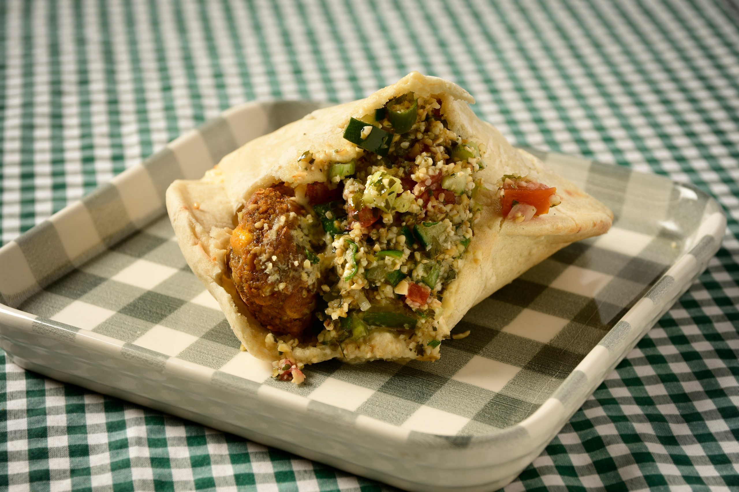 Sandwich de falafel de Liliana Helueni