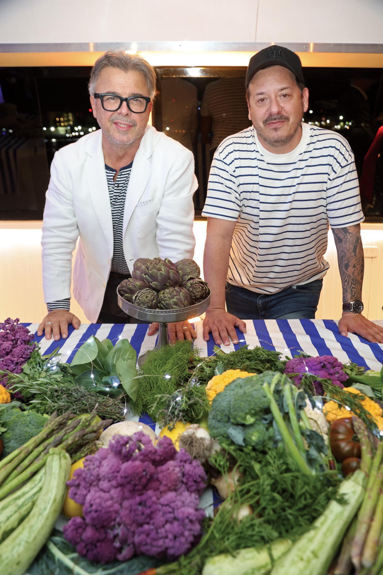 Donato de Santis y Gonzalo Aramburu