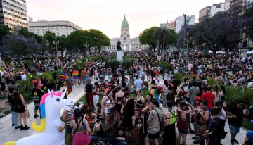 Miles de personas participaron de una nueva edición de la Marcha del Orgullo en Buenos Aires