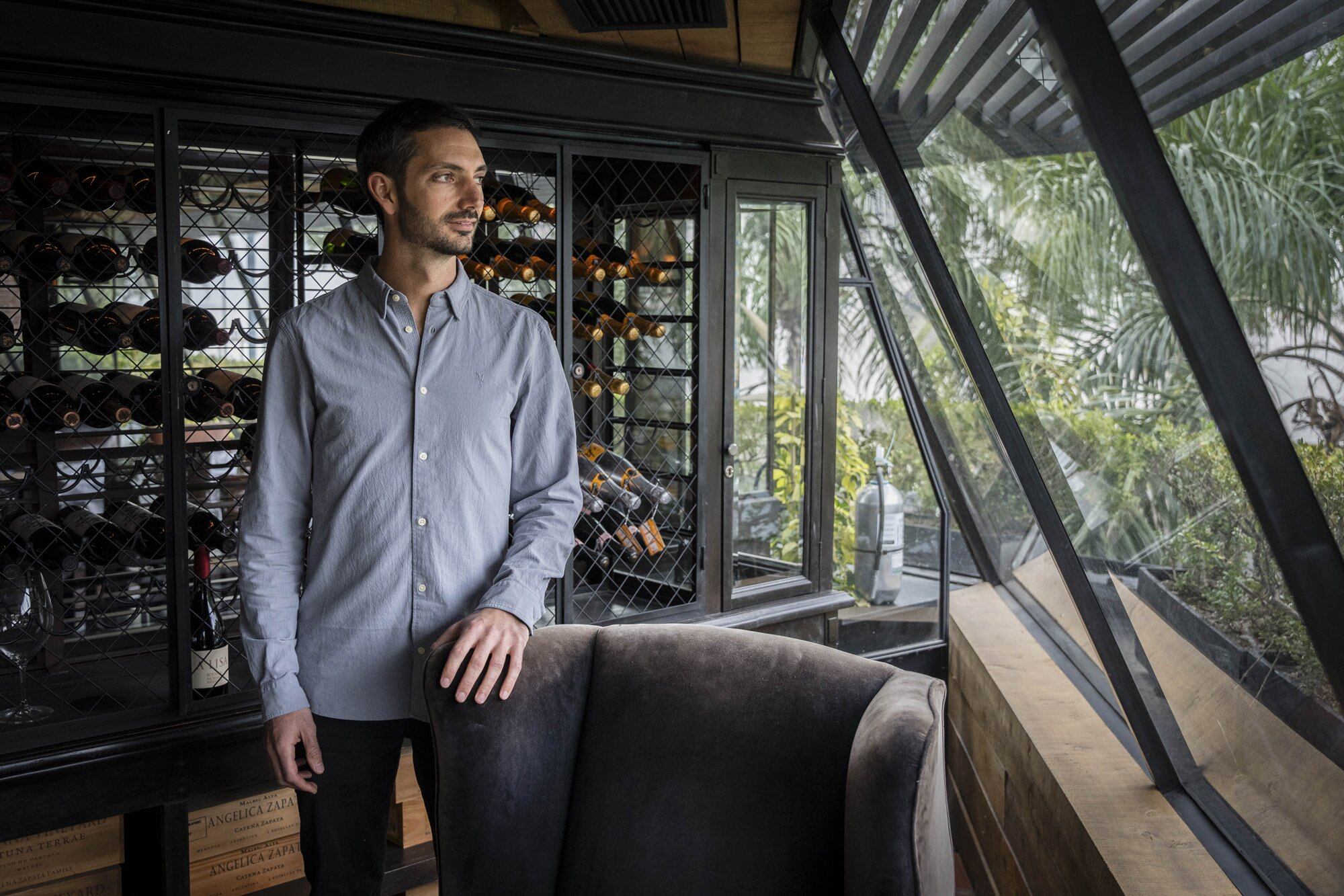 Lucas Brucco, nieto de los fundadores, hoy está al frente del lugar