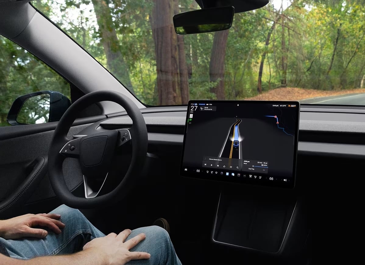 El Tesla Model Y se puede convertir en un vehículo autónomo con una cuota extra (Tesla)