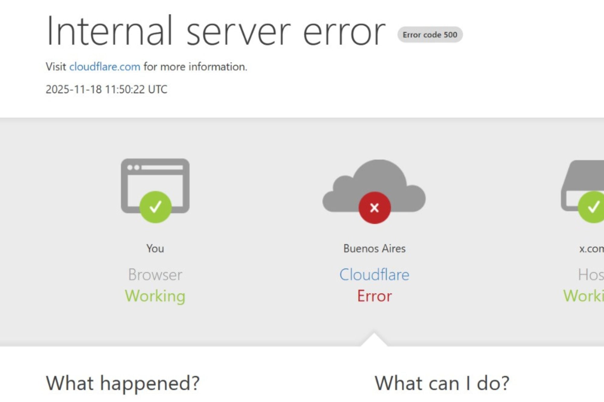 Otro de los mensajes que les aparece a los usuarios