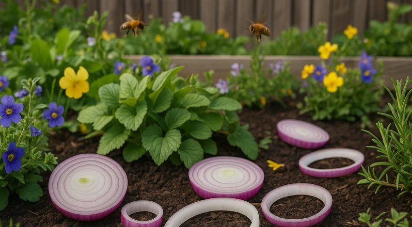 Olvidate de las abejas en el jardín: la verdura que las ahuyenta y cómo usarla