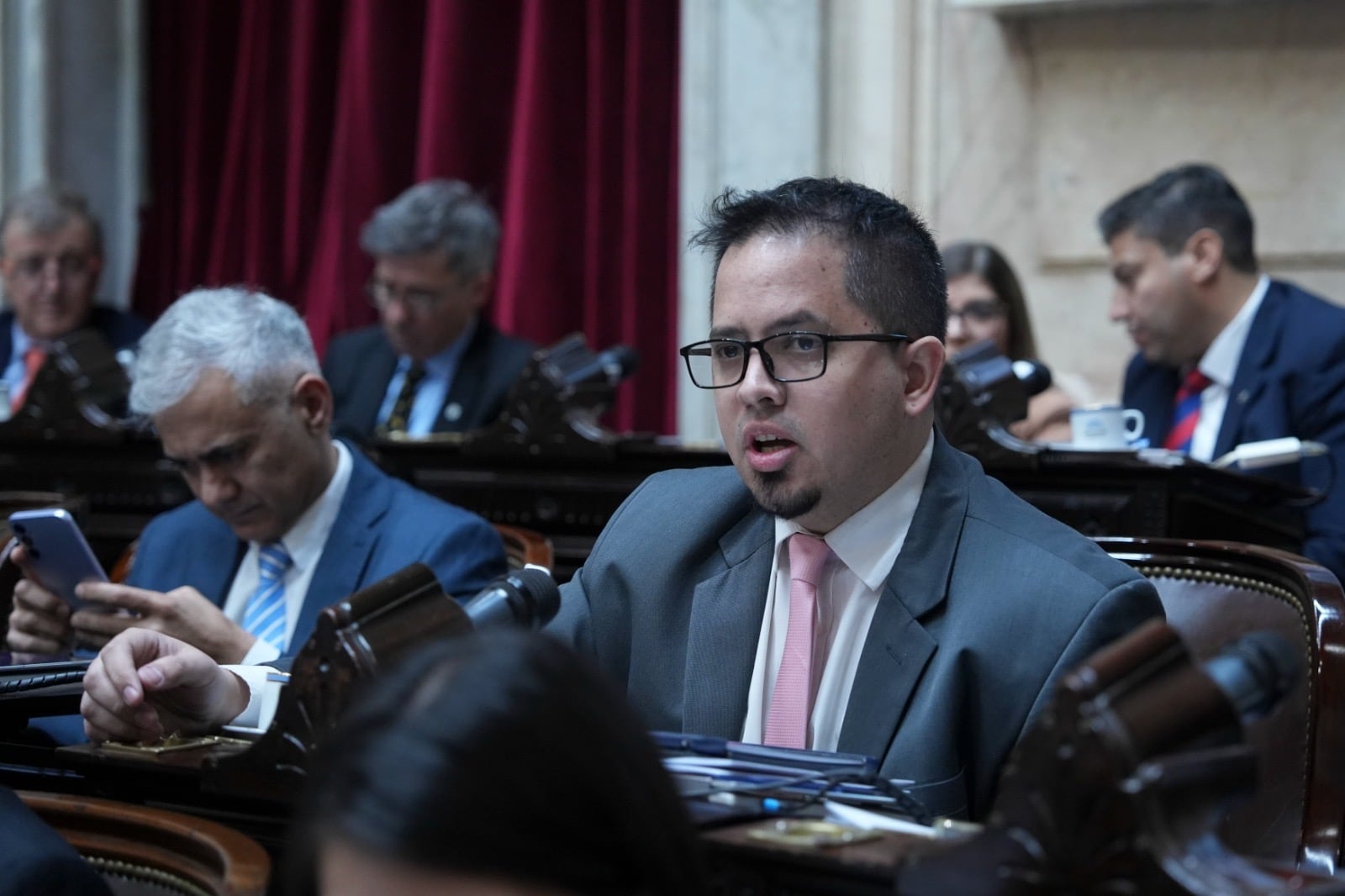 Santiago Pauli, diputado nacional La Libertad Avanza. Foto Cámara de Diputados.