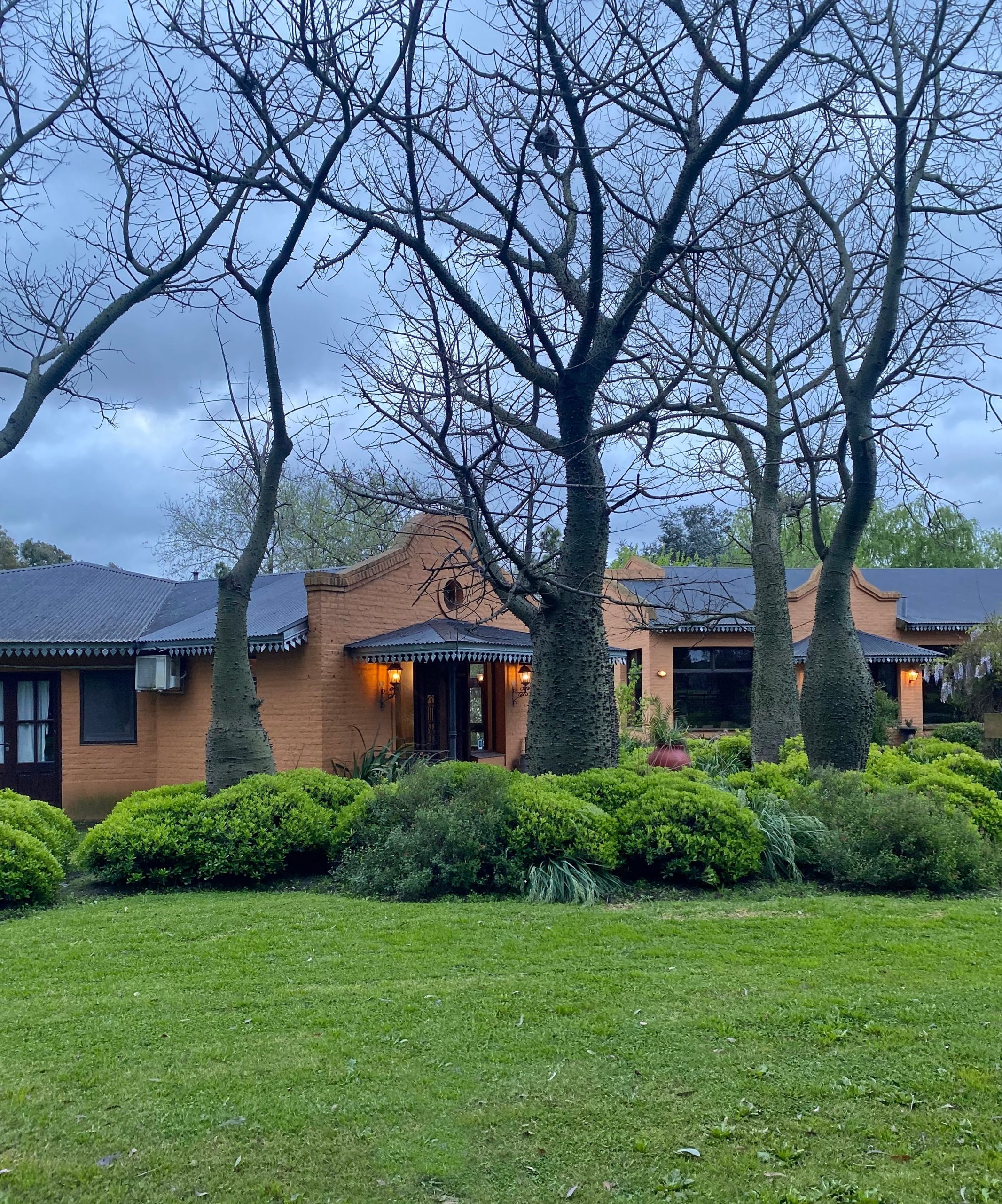 Las cuidadas instalaciones de Pampas del Sur