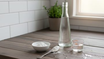 Ni lavandina ni detergente: cómo hay que limpiar la mesada con un truco casero y que quede brillante