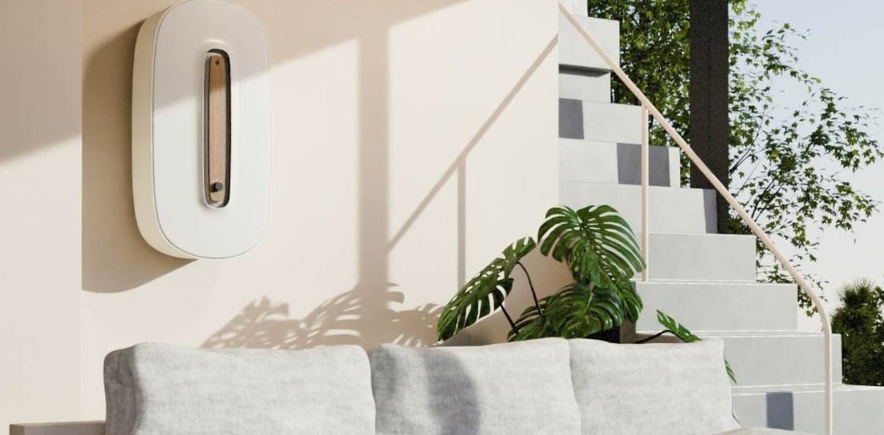 Así queda instalado (Foto: X - @caeli_energie).