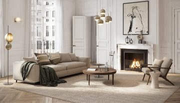 La alfombra más segura para colocar cerca de la chimenea: es ignífuga, resistente y fácil de limpiar