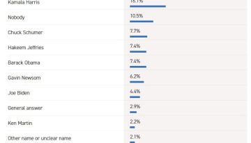 Preguntaron a los demócratas quién es el líder actual de su partido: qué dijeron de Gavin Newsom