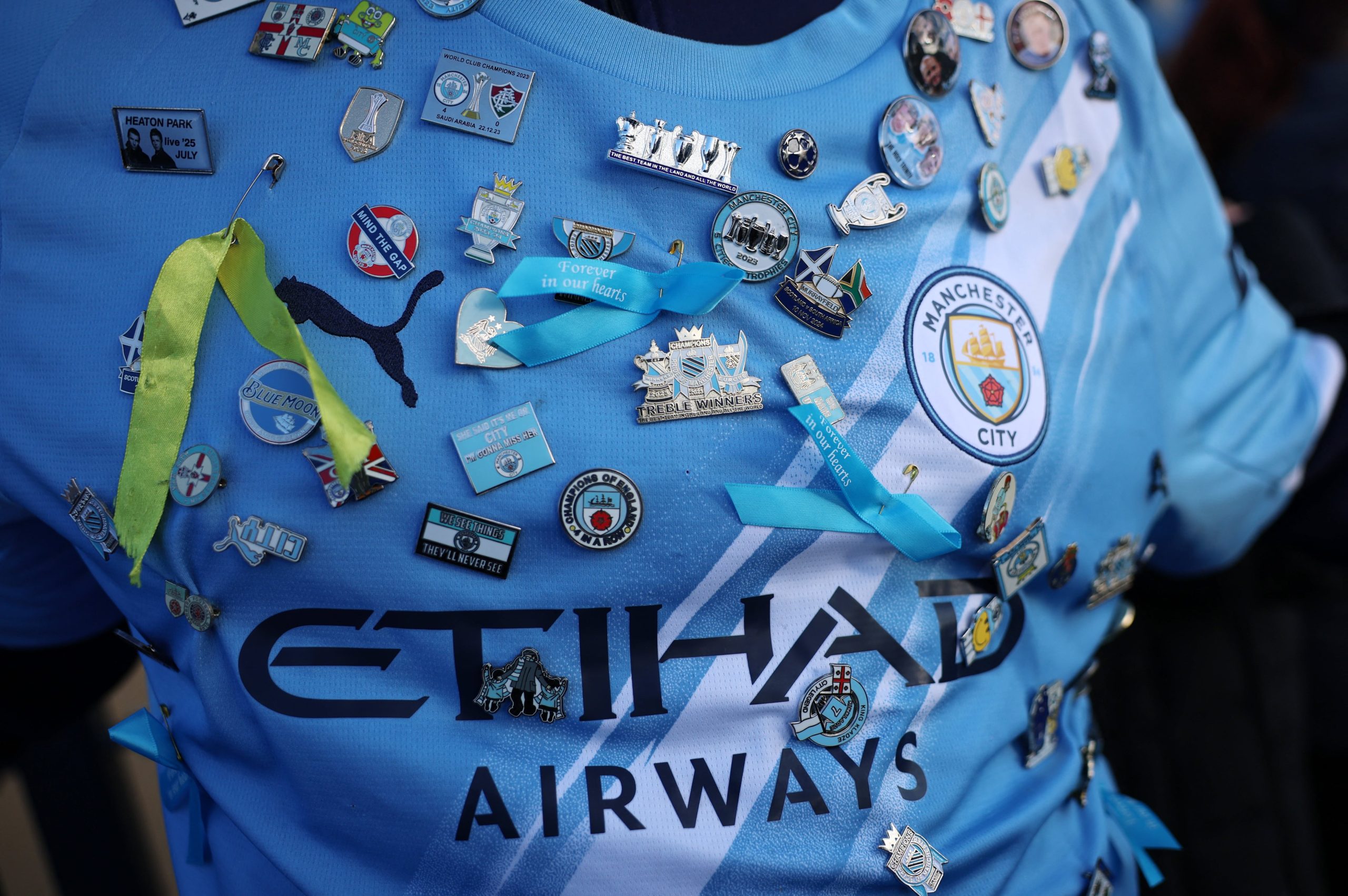 Manchester City vs Bournemouth por la fecha 10 de la Premier League del 2025.