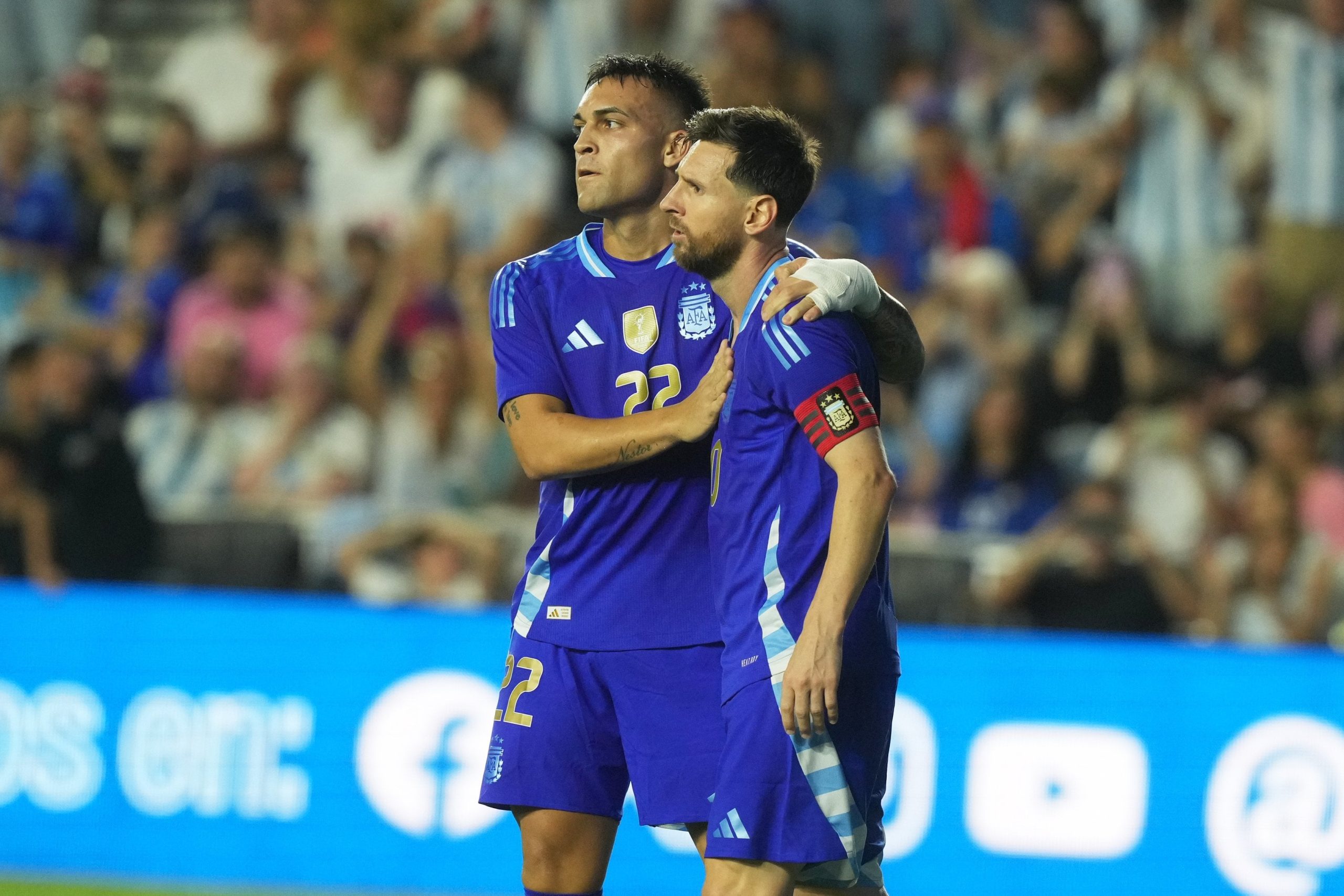 Lionel Messi y Lautaro Martínez, la dupla ofensiva que se perfila para ser titular vs. Angola