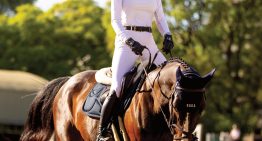 Isabelle Strom y Olympia Zavaleta. Madre e hija brillaron en un campeonato de salto alentadas por la trilliza de Oro María Emilia