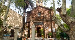 La magistral obra de Soldi que luce una capilla sencilla del conurbano