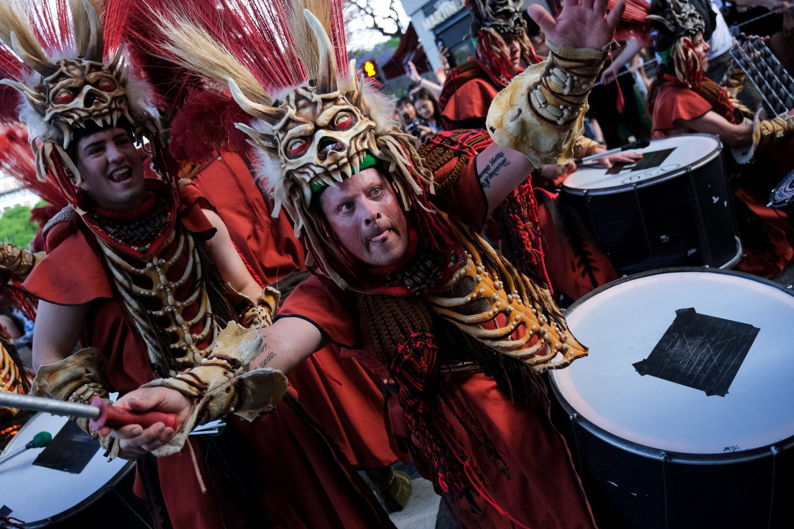 La Marcha del Orgullo llenó de color las calles de la Ciudad de Buenos Aires. (Foto: Reuters)