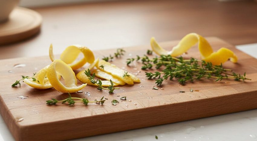 Hervir cáscaras de limón y tomillo en casa: para qué sirve y qué beneficios tiene