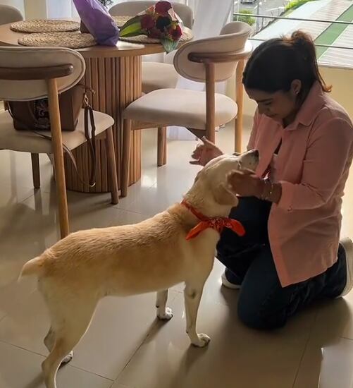 El reencuentro significó un momento muy especial para ambas (Foto: @segunval)