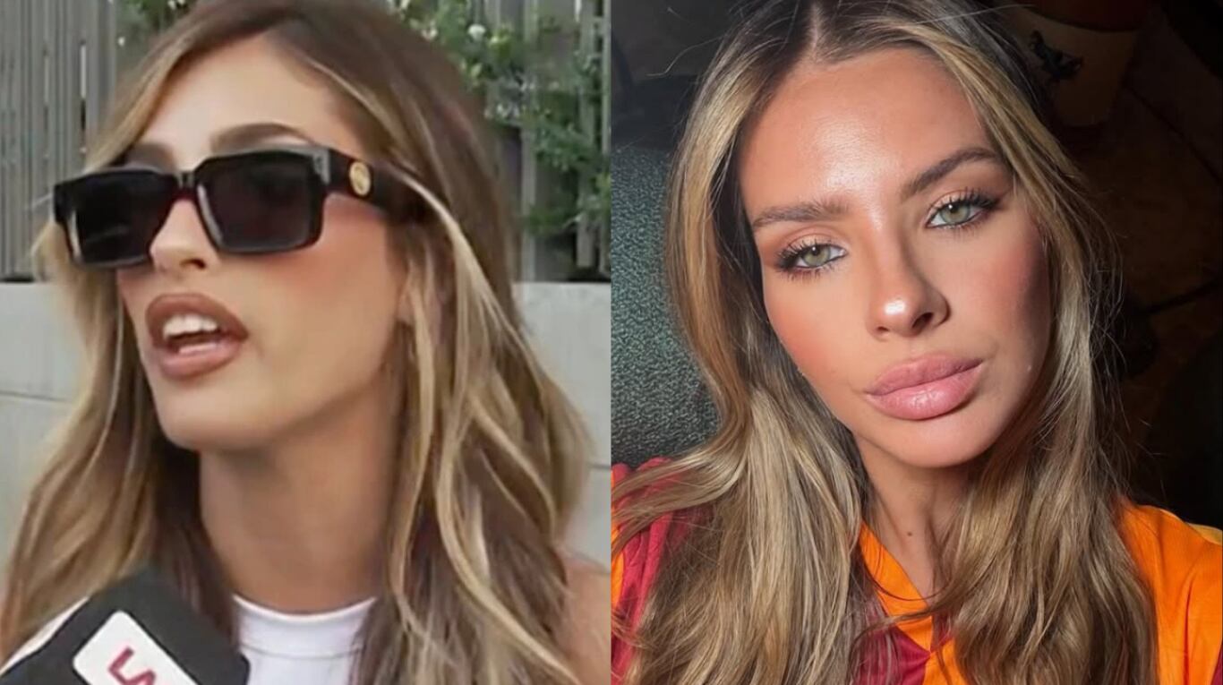 Julieta Poggio se enojó con la China Suárez por su lapidario posteo en redes. (Fotos: Instagram / @poggiojulieta y @sangrejaponesa).