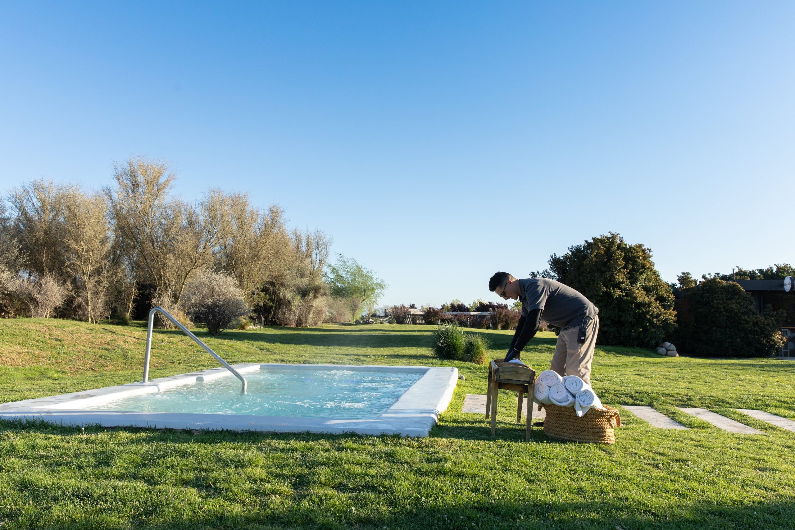 El hidromasaje en The Vines Resort & Spa