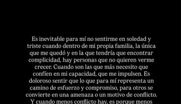 Marta Fort dio detalles del drama familiar que vive y conmovió a sus seguidores