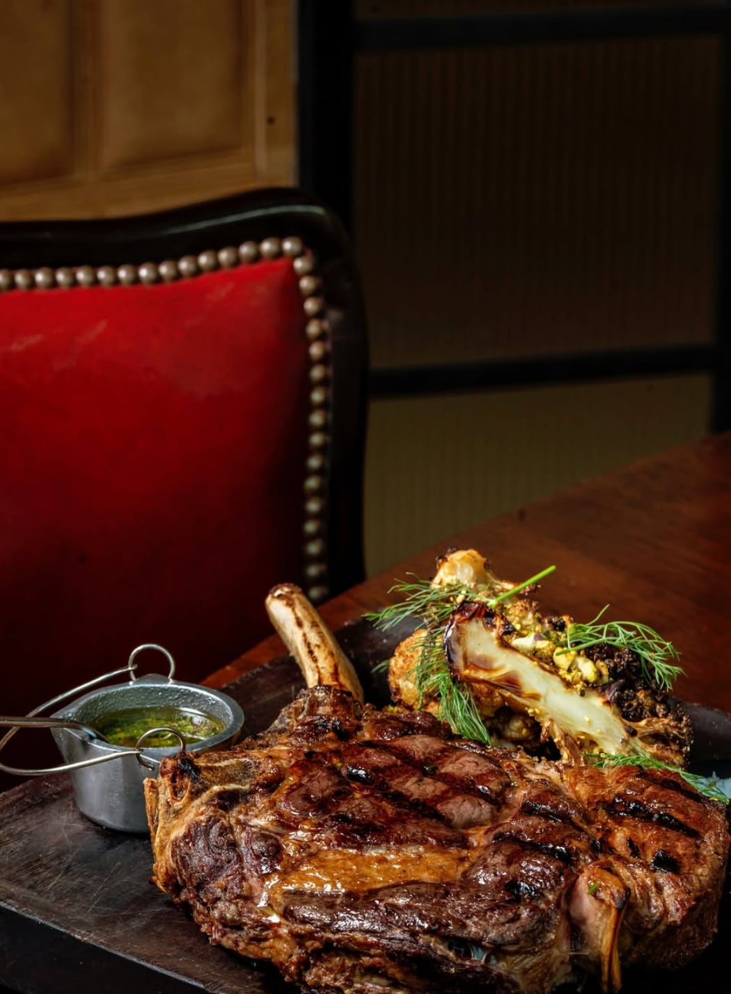 En Elena, el restaurante del hotel Four Seasons, la carne es cosa seria