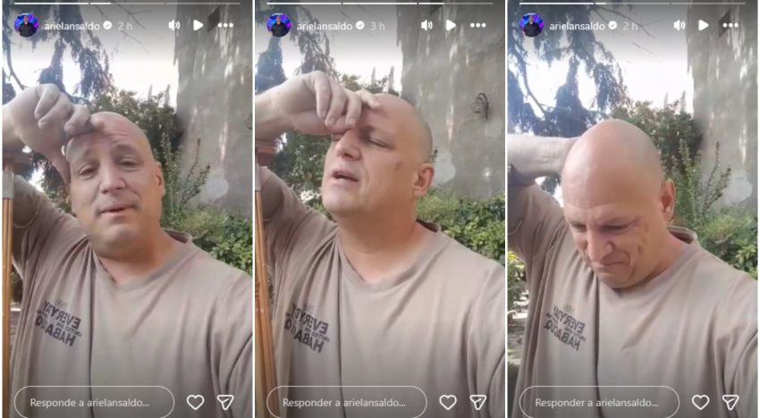 “Se llevaron mi pasado y mi sonrisa”: la desolación de Ariel Ansaldo tras sufrir un violento robo