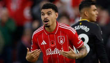 En vivo – Nottingham vs. Man. United: 2 – 1, por la fecha 10 de la Premier League