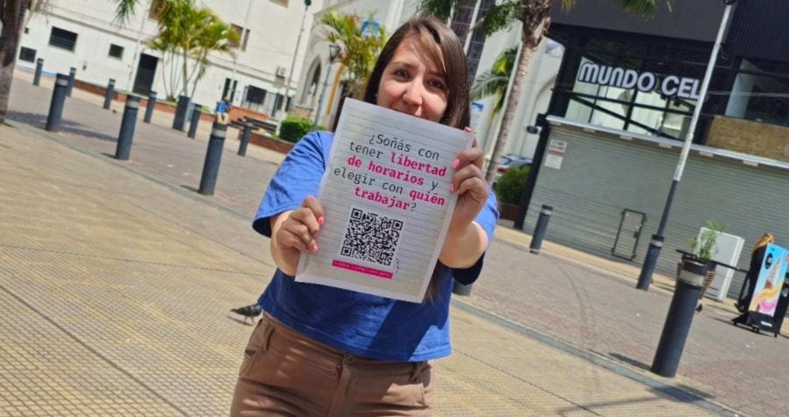 Julieta tiene bien en claro cuál es su misión.