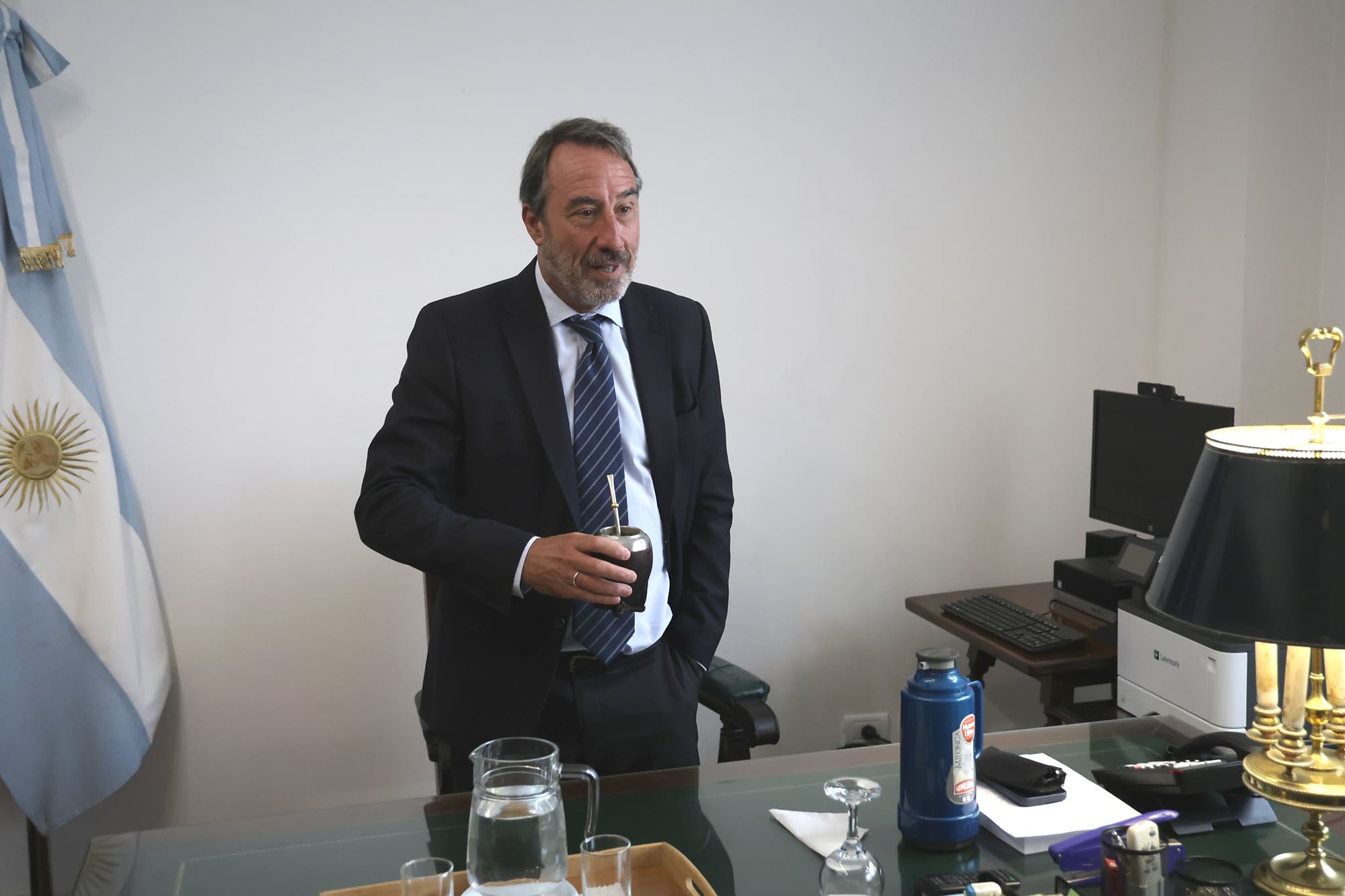 Camarista, Juez Mariano Llorens en su despacho de Comodoro Py