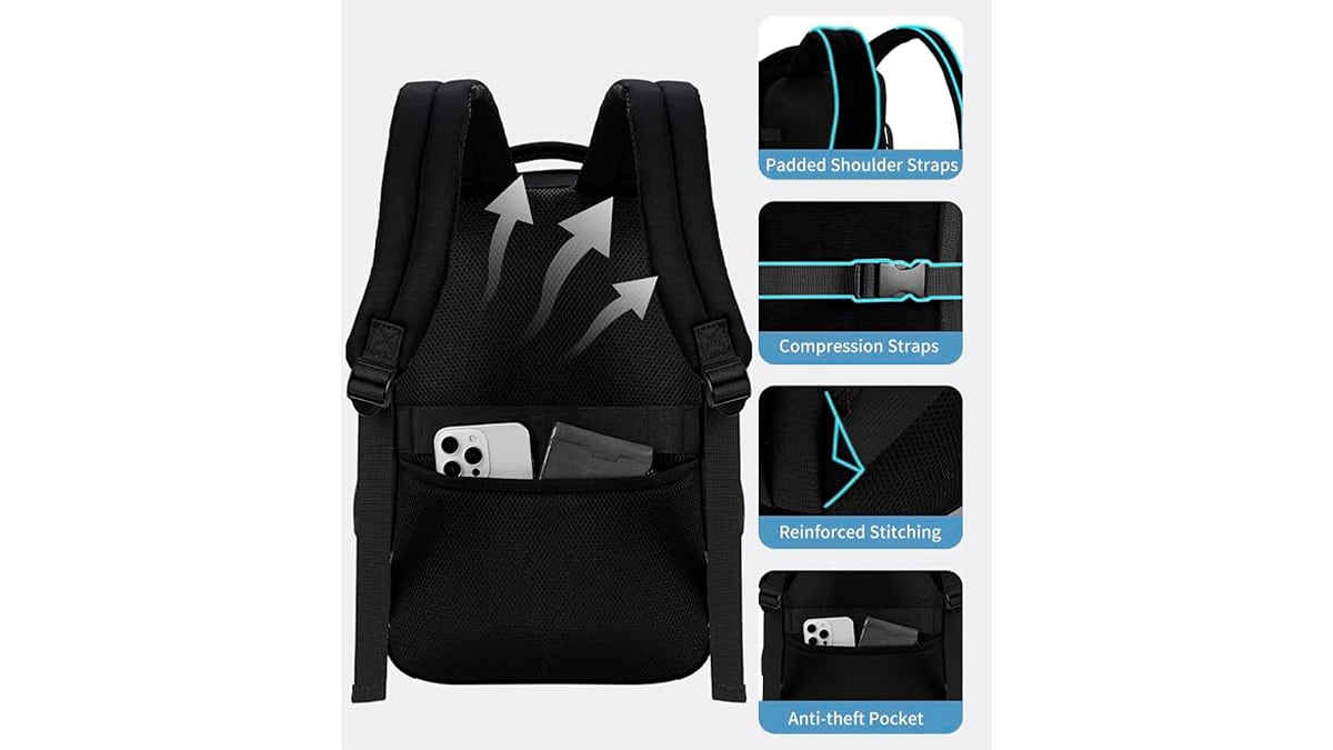 Bolsillos distribuidos estratégicamente.