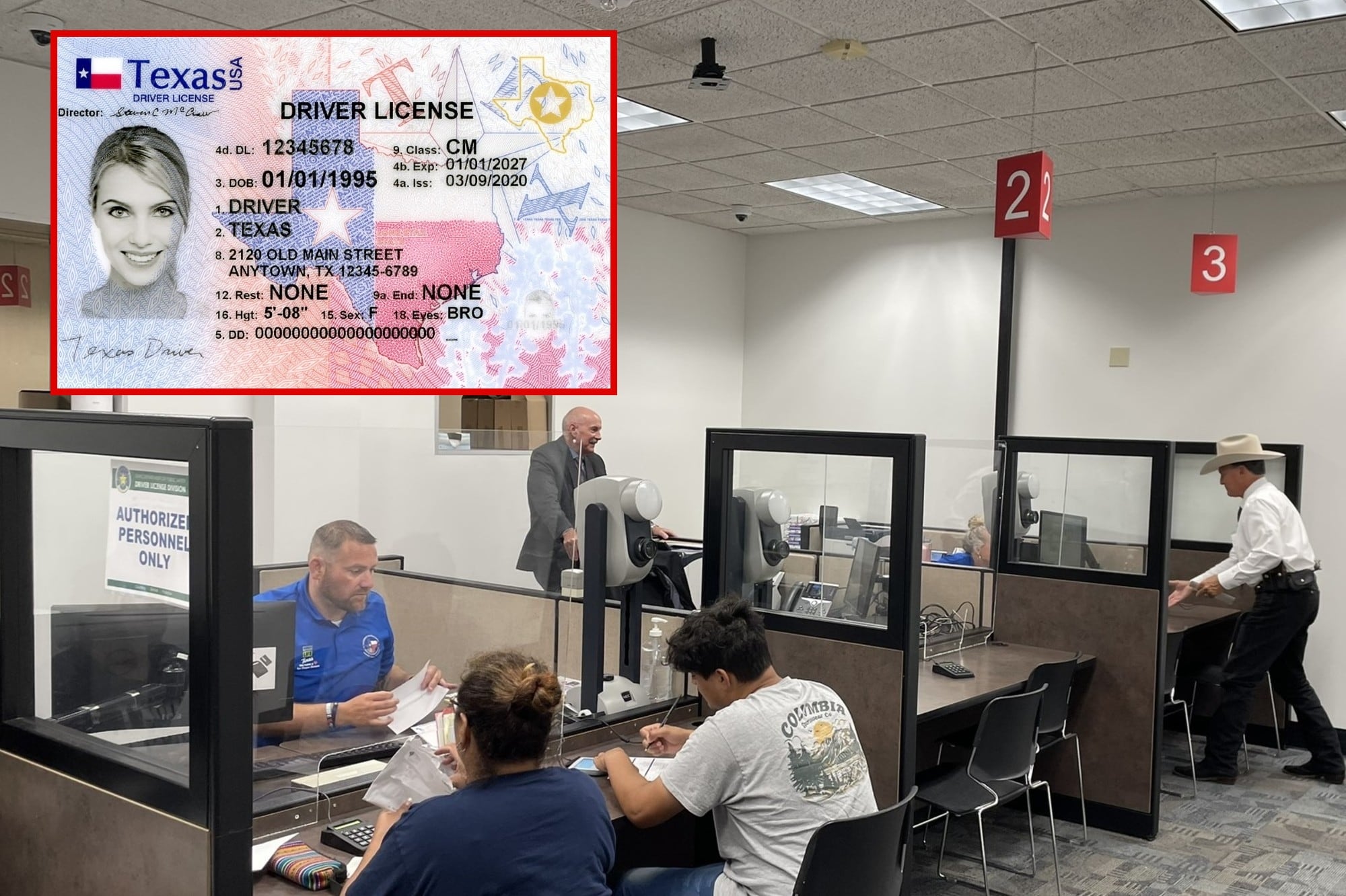 En Texas, obtener una licencia de conducir implica cumplir con una serie de requisitos federales