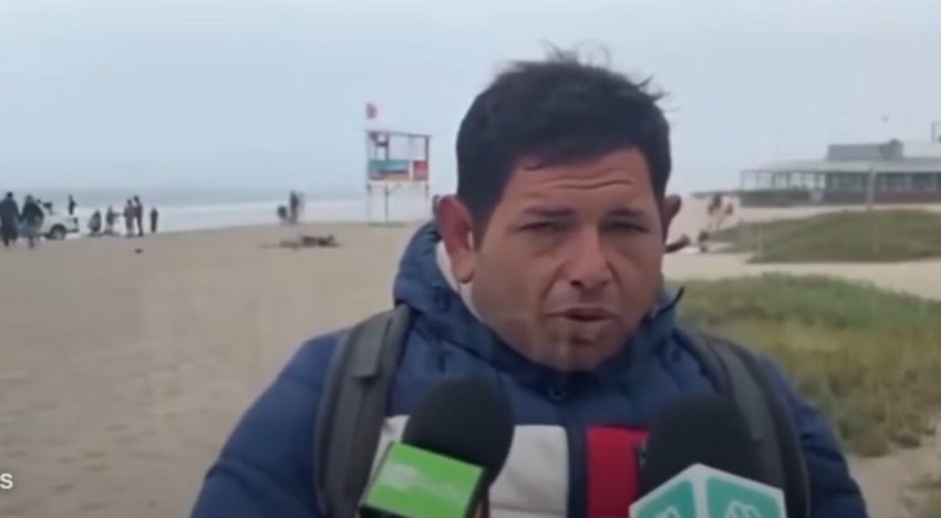 “Escuché los gritos”: el testimonio del hombre que salvó a los adolescentes argentinos del mar en Chile