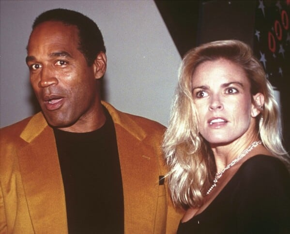 O.J. Simpson y Nicole Brown