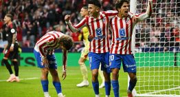 Atlético de Madrid, de menor a mayor, venció a Sevilla con goles de Julián Álvarez y Thiago Almada