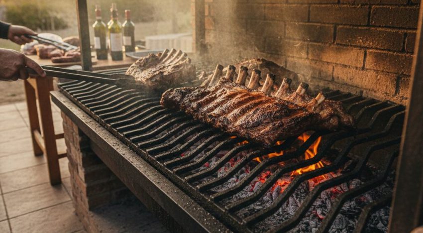 Christian Petersen, chef: “Este tiempo tiene que estar un buen costillar en la parrilla”