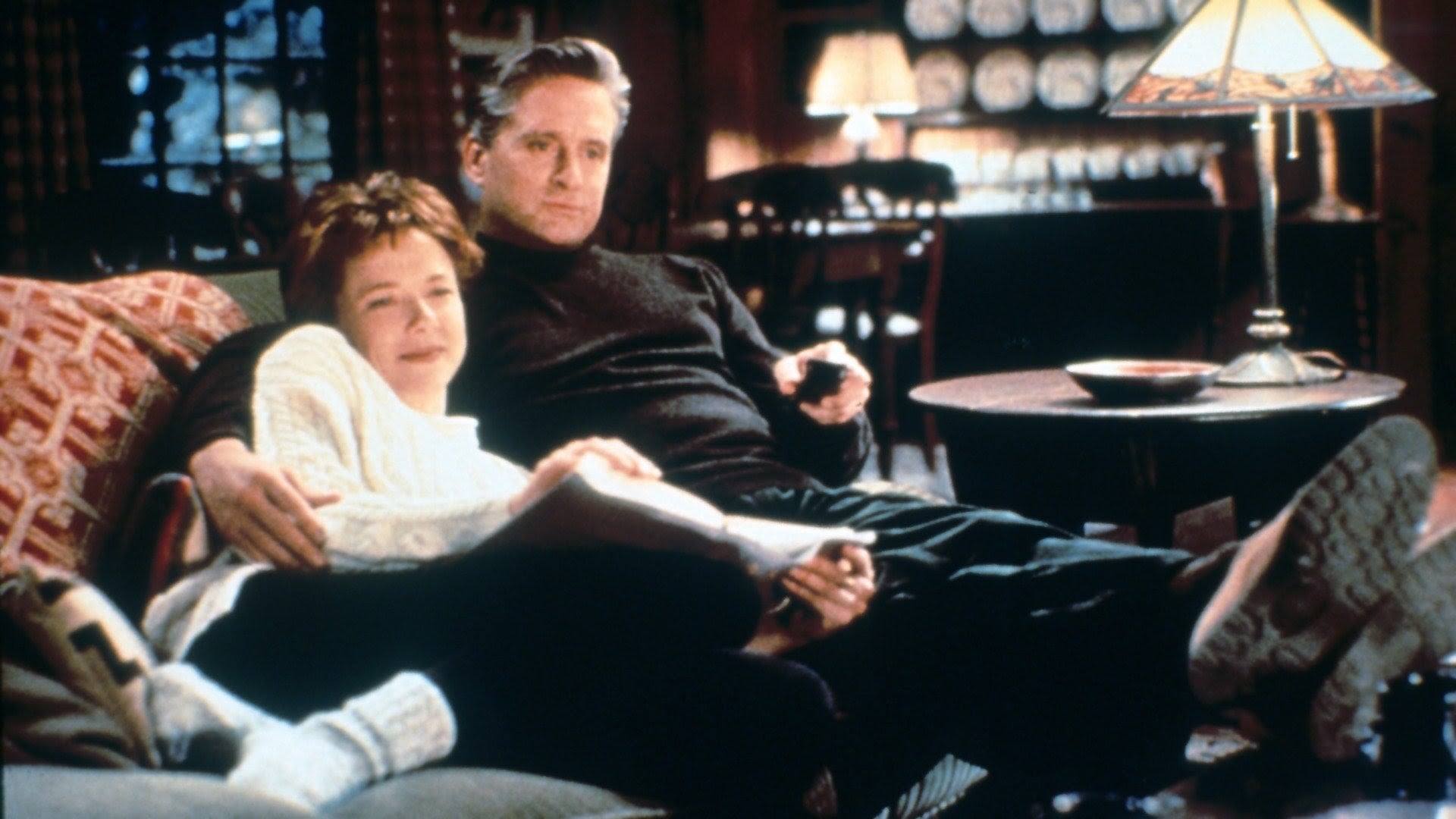 Annette Bening y Michael Douglas en la película 'El presidente y Miss Wade', dirigida por Rob Reiner.