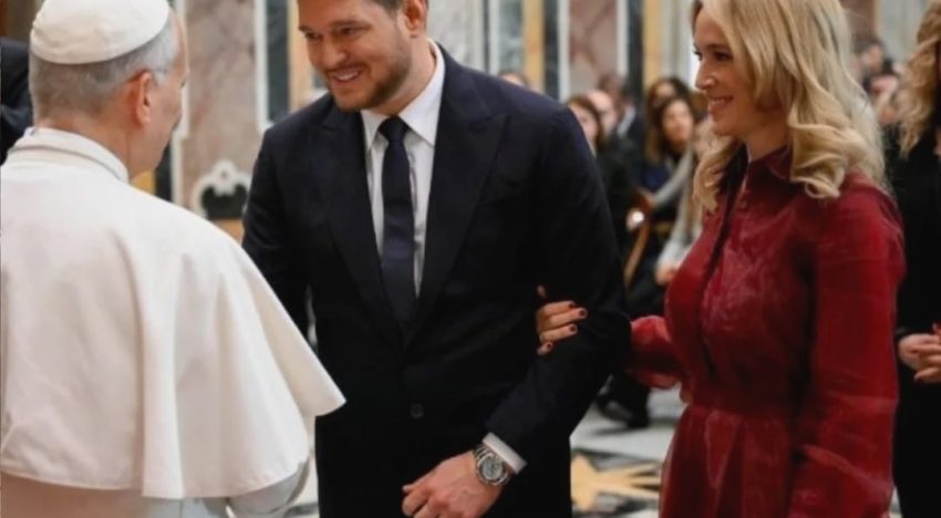 Las fotos del emotivo encuentro entre Luisana Lopilato con el Papa León XIV en el Vaticano