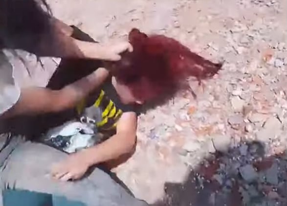 Dos adolescentes se trenzaron a golpes a pocos metros de la escuela N° 29 “Hipólito Bouchard”, en Pablo Nogués