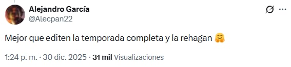 Algunas de las críticas de los usuarios (Foto: Captura X)