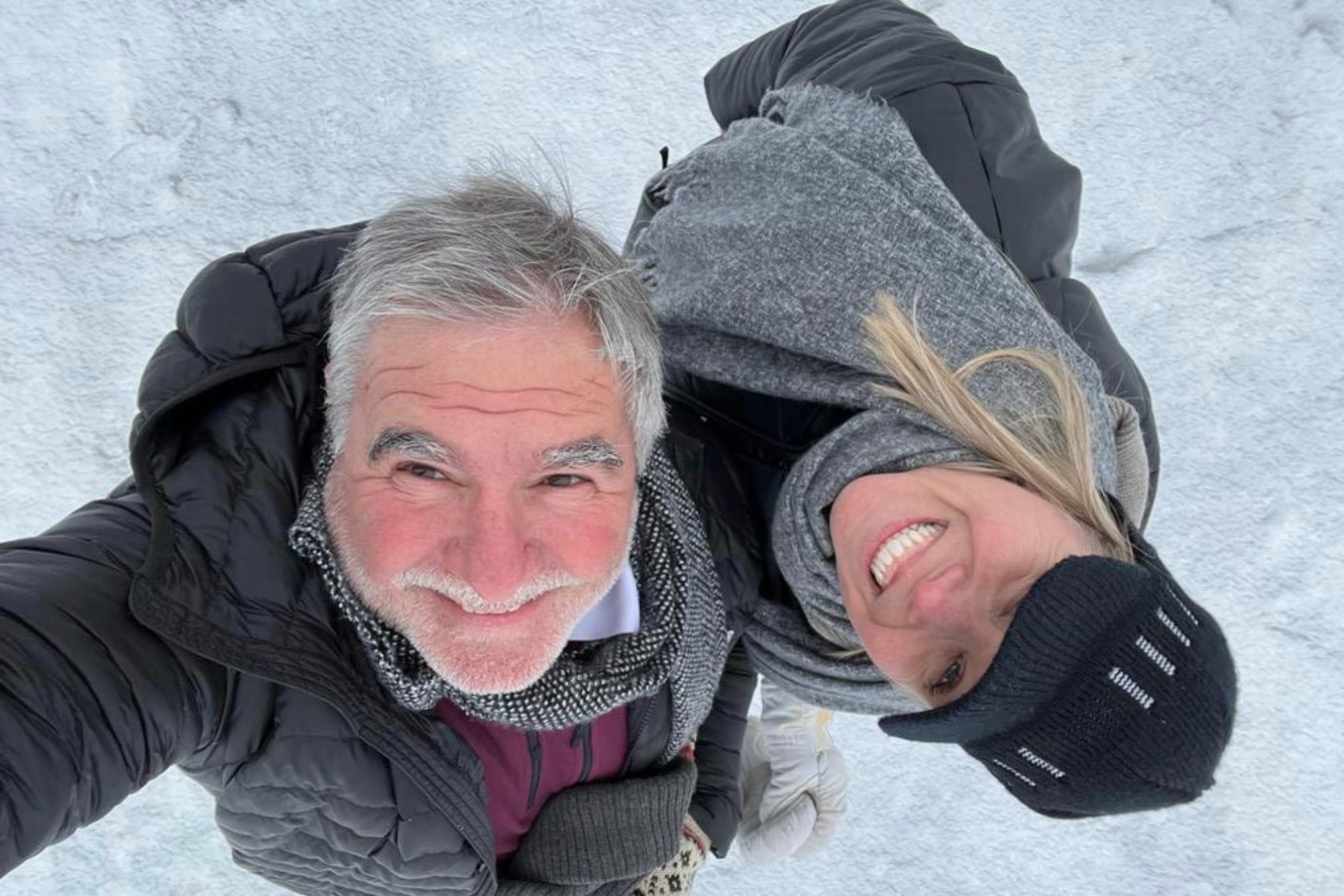 Natalia y Jose Luis en una selfie de vacaciones