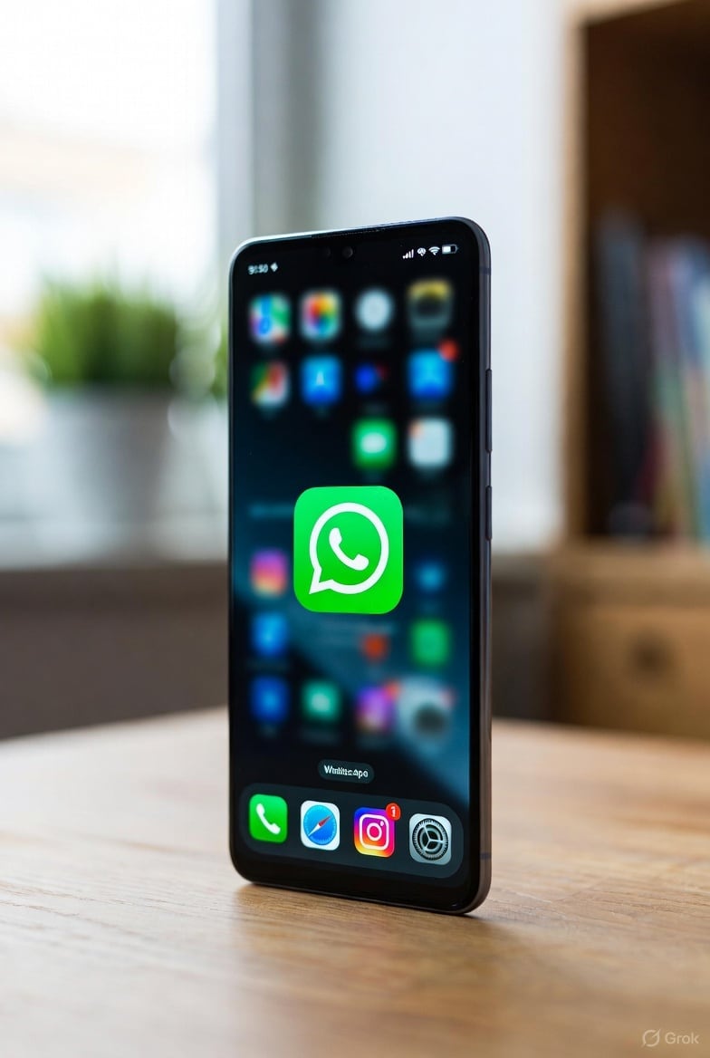 WhatsApp es una las aplicaciones más descargadas del mundo (Foto: Grok)