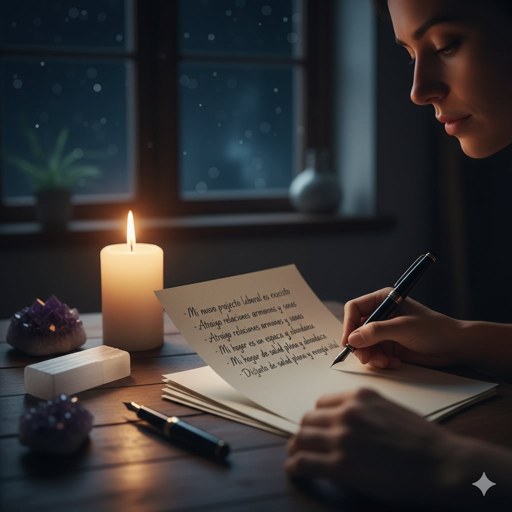 Durante el portal 12/12, se debe hacer una manifestación escrita acompañado de varias velas de colores (Archivo)