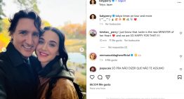 Katy Perry confirmó su relación con un ex primer ministro con románticas postales en Japón
