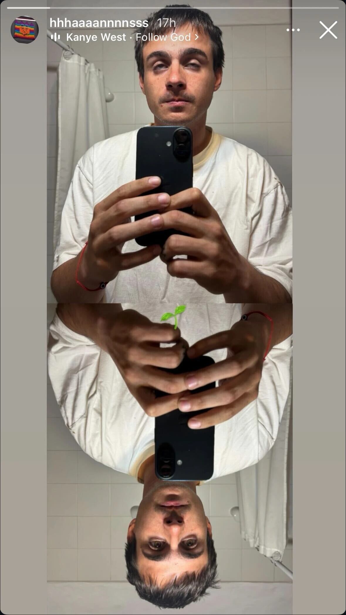 El posteo de Hans Petersen en medio de la internación de su papá (Foto: Instagram/hhhaaaannnnsss)