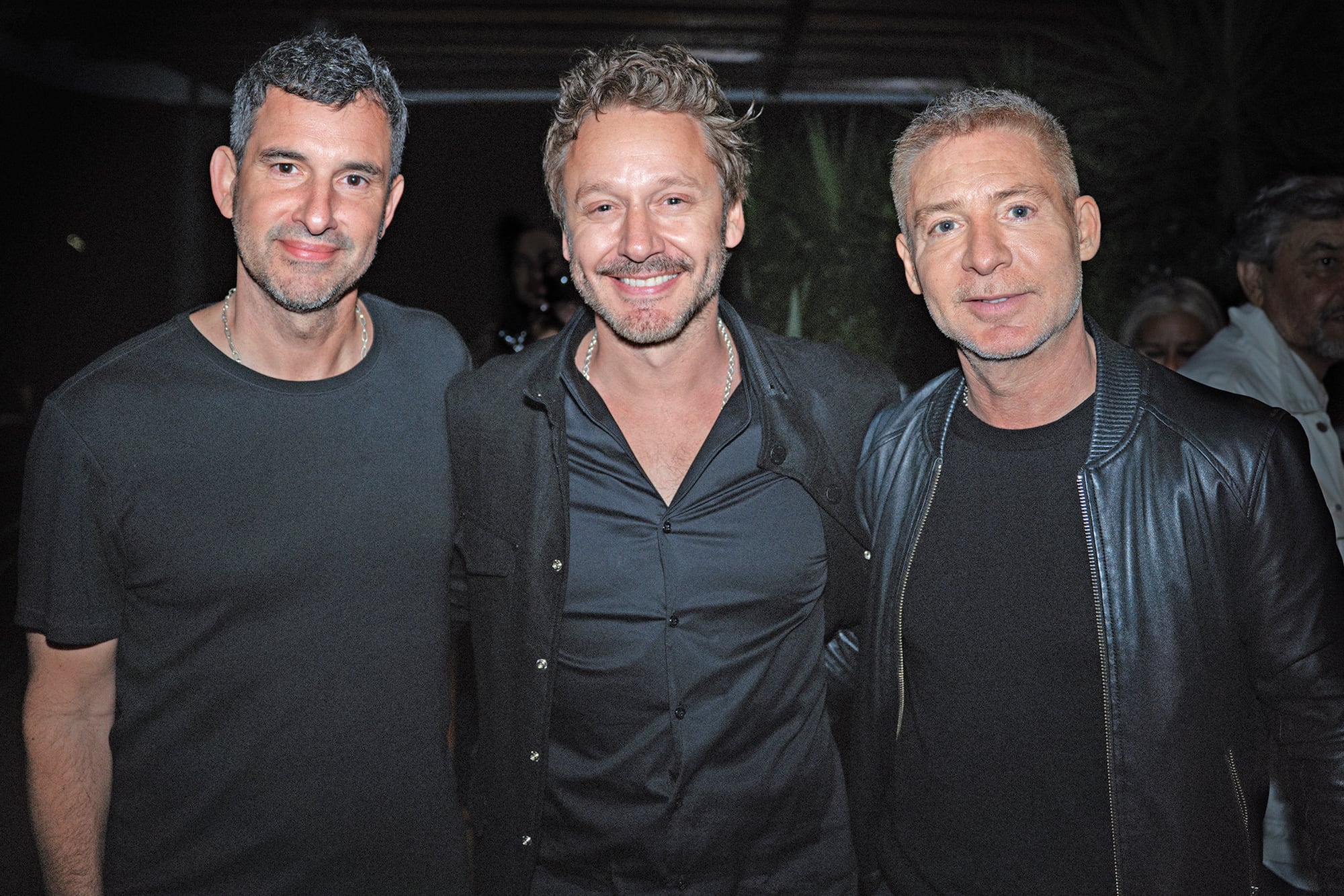 Con Aíto de la Rúa y Adrián Suar