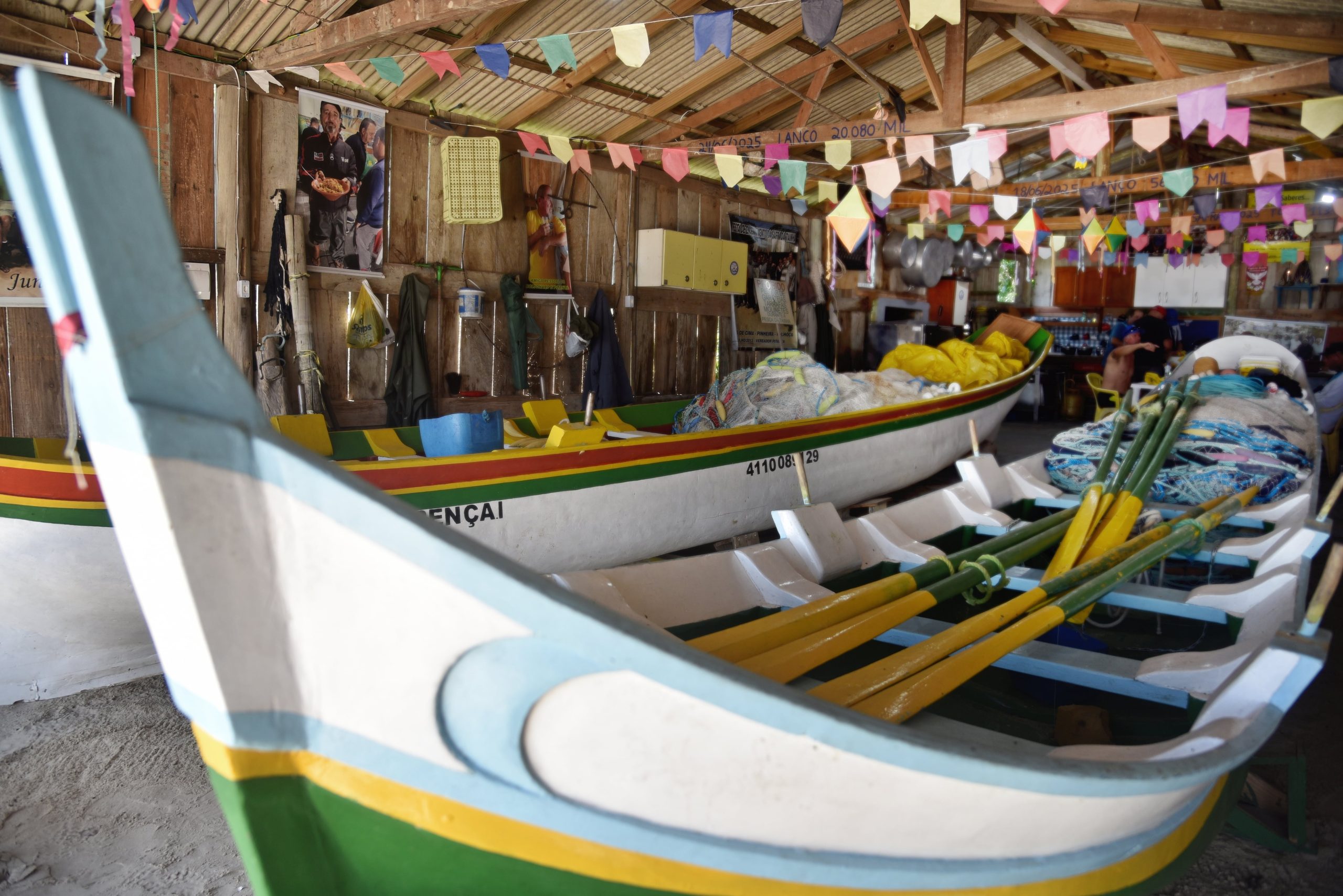 Los pescadores tienen su propia fiesta en la zona