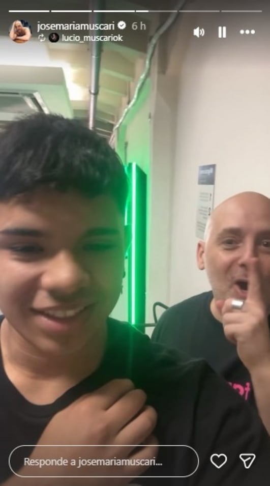 Lucio Muscari anunció que fue aprobado para formarse como piloto de avión. (Foto: Instagram / josemariamuscari)