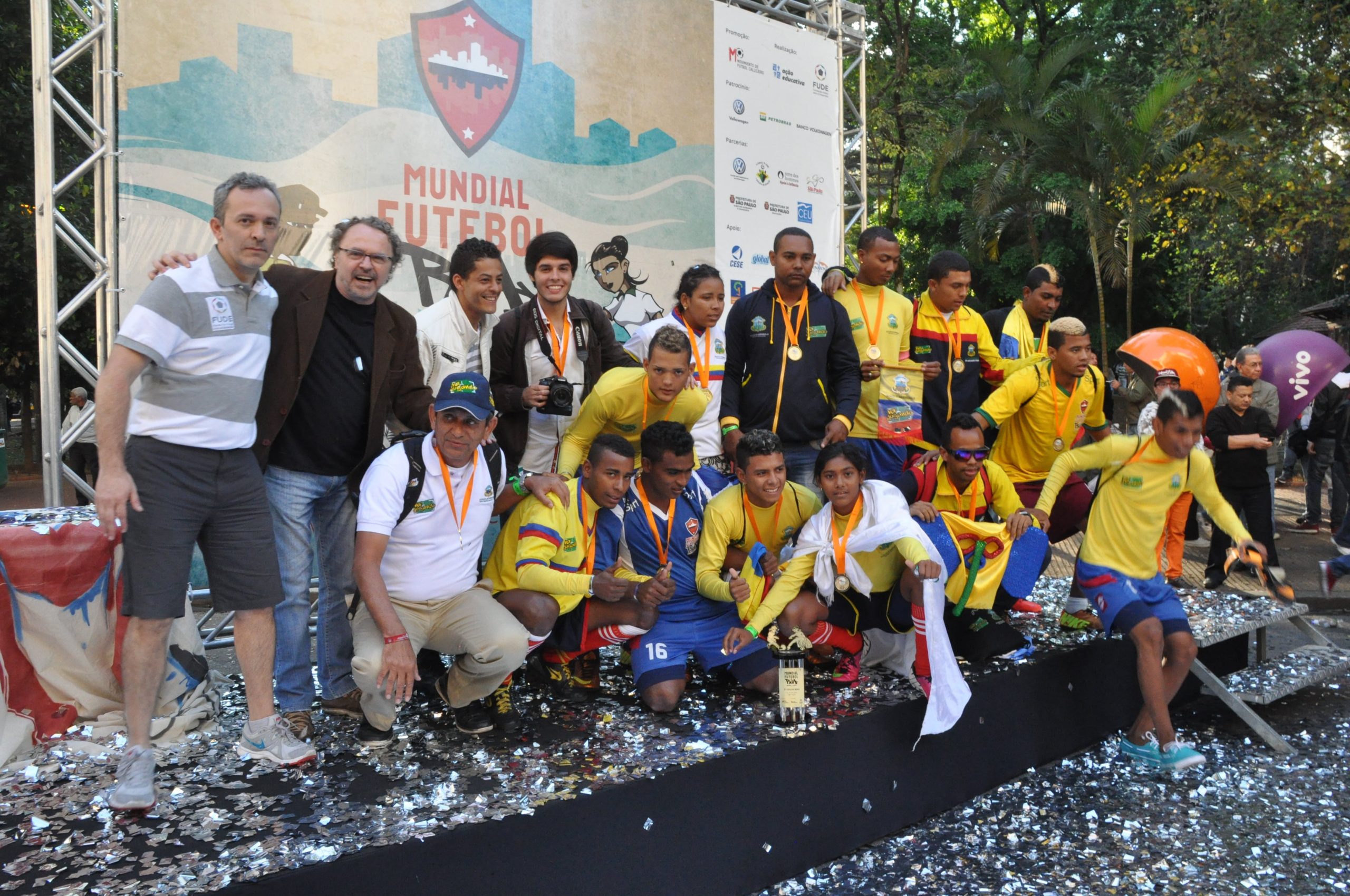 En el Mundial de Fútbol Callejero.