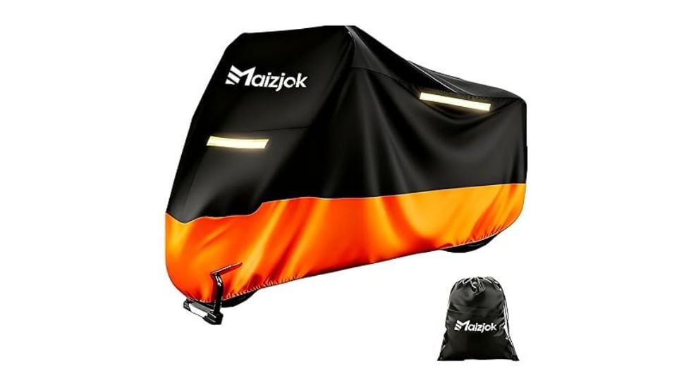 Funda protectora impermeable para la moto.