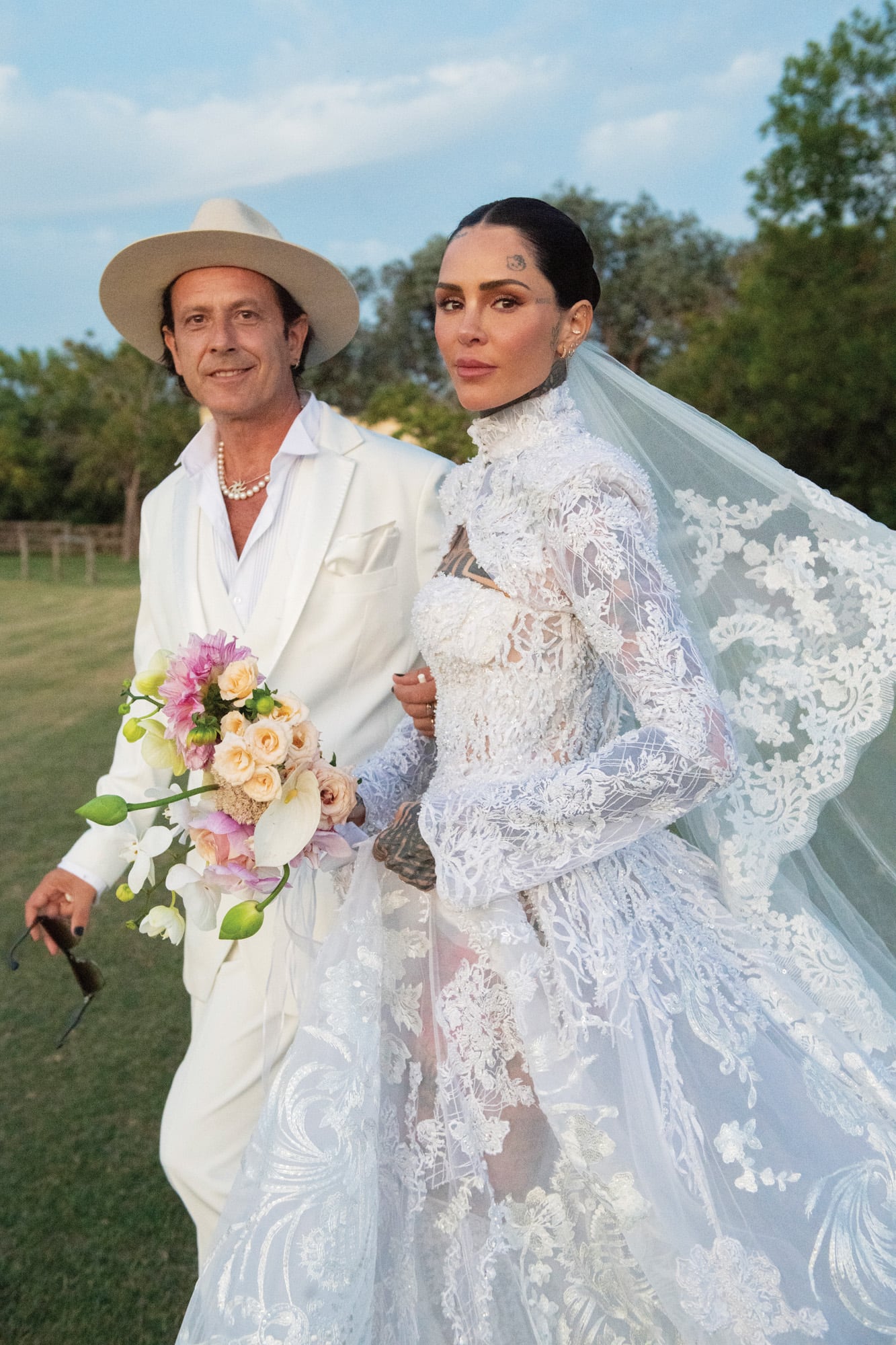 La boda se celebró el 24 de febrero de 2024