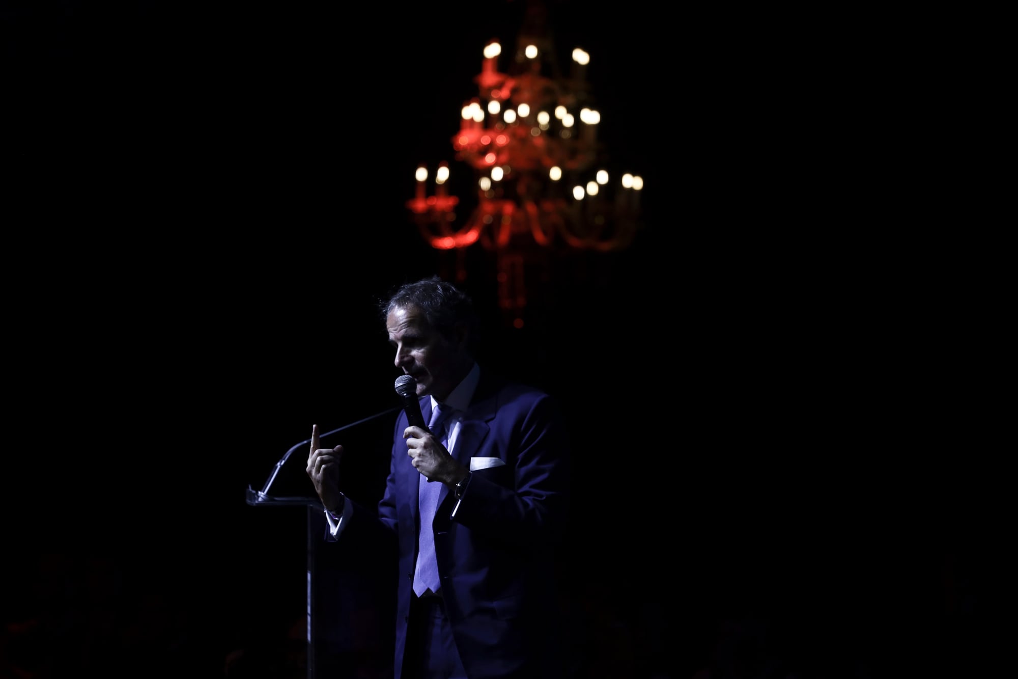 El director general del OIEA y candidato a la Secretaría General de las Naciones Unidas, Rafael Grossi, en Buenos Aires, el lunes 22 de diciembre de 2025